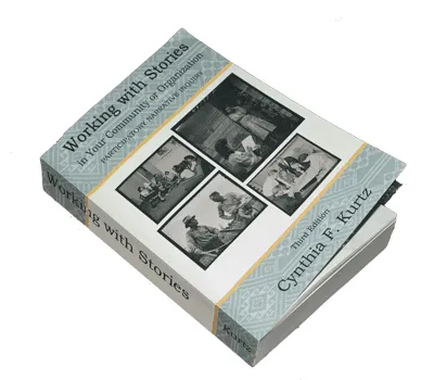 Boek Working with Stories van Cynthia F. Kurtz, derde editie